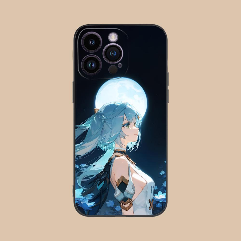 Game GI Faruzan Matte TPU Mobile Phone Case for iPhone 17 16 15 14 13 12 11 X XR XS 8 7 Air Pro Max Plus Mini Colorful Cover