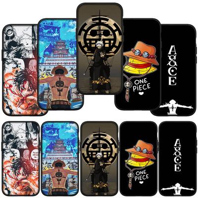 עבור Samsung Galaxy S24 S23 iPhone 16 15 14 Xiaomi Redmi Note 13 12 11 10Plus 9 Pro Max X XR כיסוי טלפון Cartoon Ace One Piece Luffy OPPO Huawei Cover