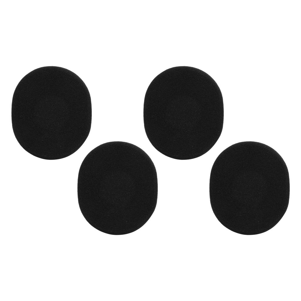 2Pair Headset Ear Cushions Replacement Headphone Ear Cover Pad for Logitech H800Black