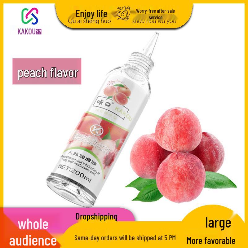 Kakaokou 200ML Fruit-Flavored Couple's Body Lubricant - Adult Erotic Product