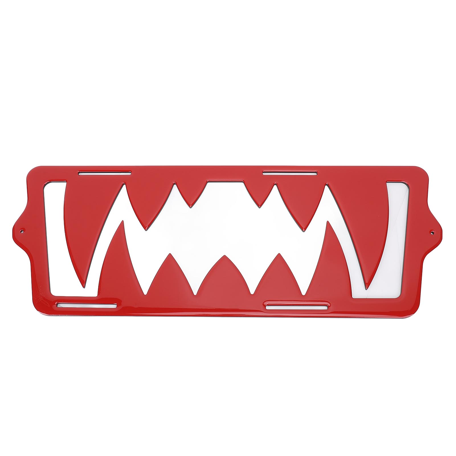 

Front Grille Teeth Insert Decoration Cool Look Bumper Center Grille Replacement for Polaris 2015 2025 Red красный