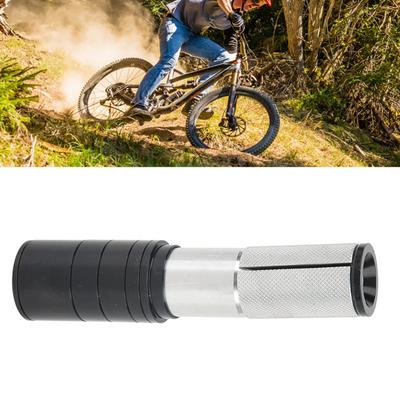 Bike Stem Riser 28.6mm Rise Range 3 To 50mm Aluminium Alloy Light Weight   Stem Extender for Road Mountain Bike
