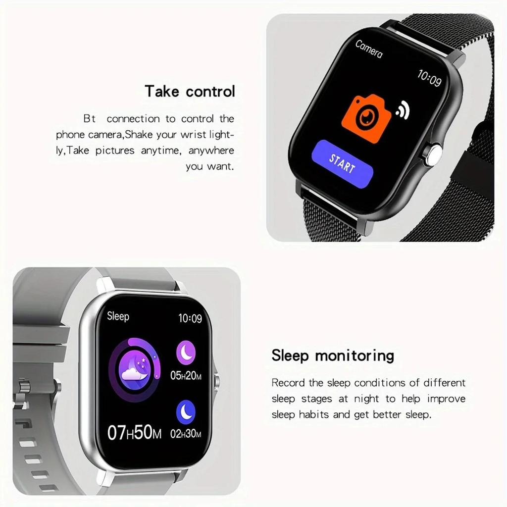 2026 New Smart Watch For Men Women Gift For Xiaomi Full Touch Screen Sport Fitness Watches BT Call Digital Smartwatch Wristwatch