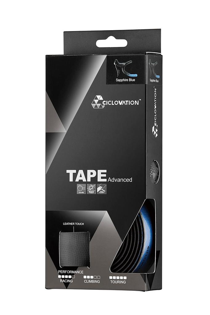 CICLOVATION Leather Touch SHINNING METALLIC Bar Tape [Sapphire Blue]