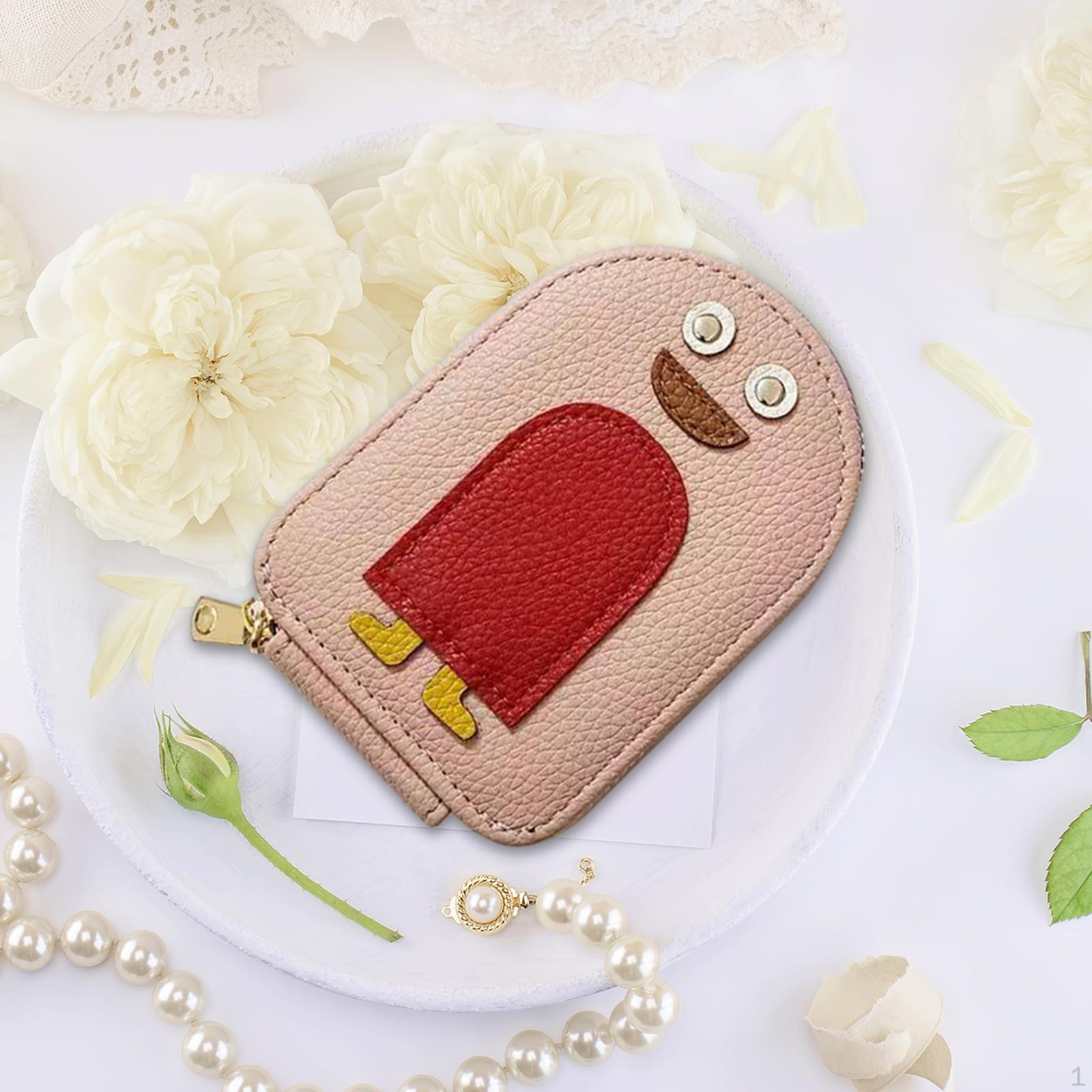 

Гаманець для кредитної картки. Кишеня для монет рожевий