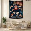 Jujutsu Kaisen Volume Tapestry Wallmounted Fashion Print Work Of Art Background Cloth Atmospheric Background Cloth