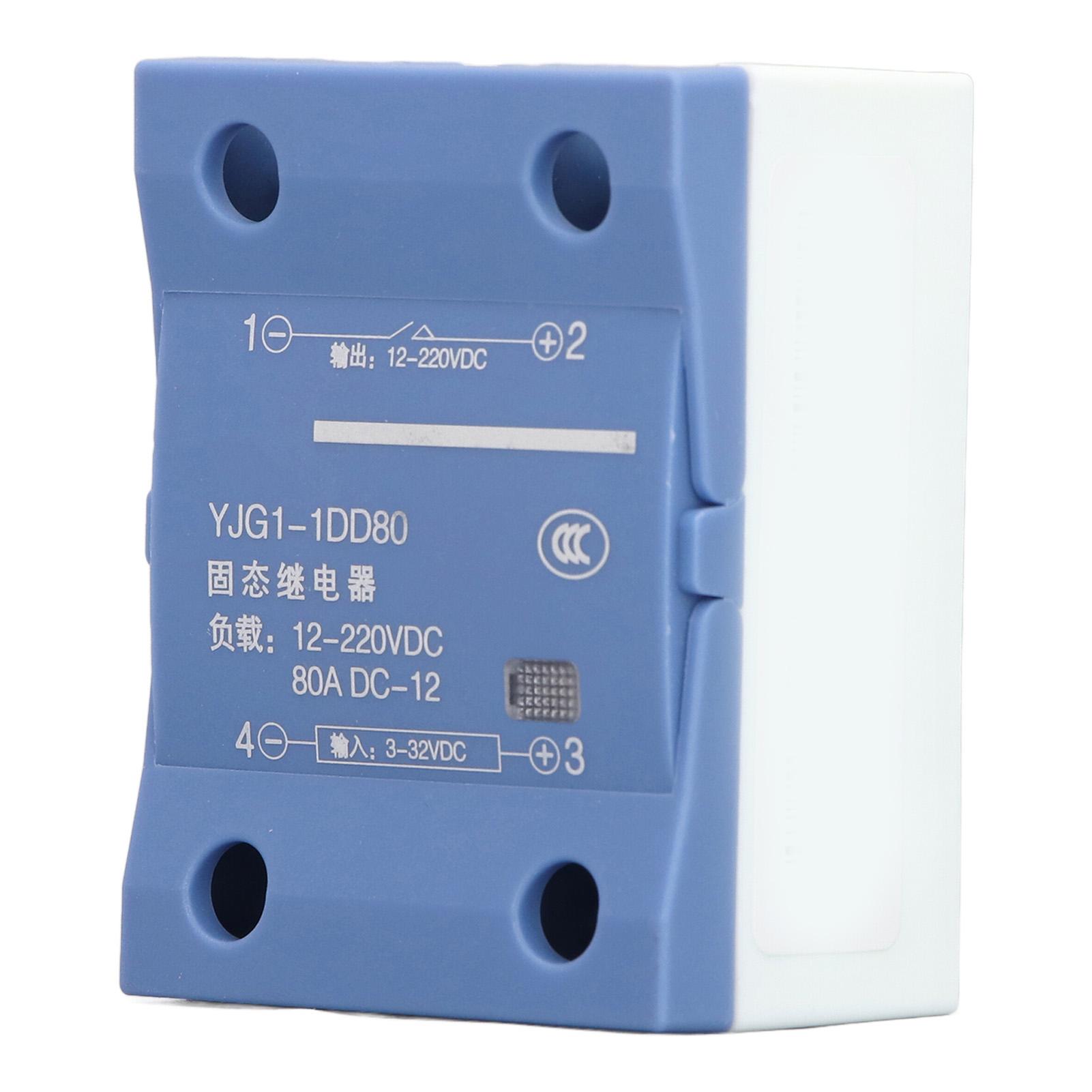 

Single Phase Solid State Relay 80A DC Control DC Voltage Regulator Relay 332V Input 12220V Output