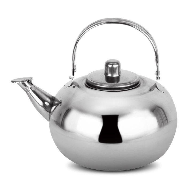 Stainless Steel Teapot with Filter for Home or Restaurant Use