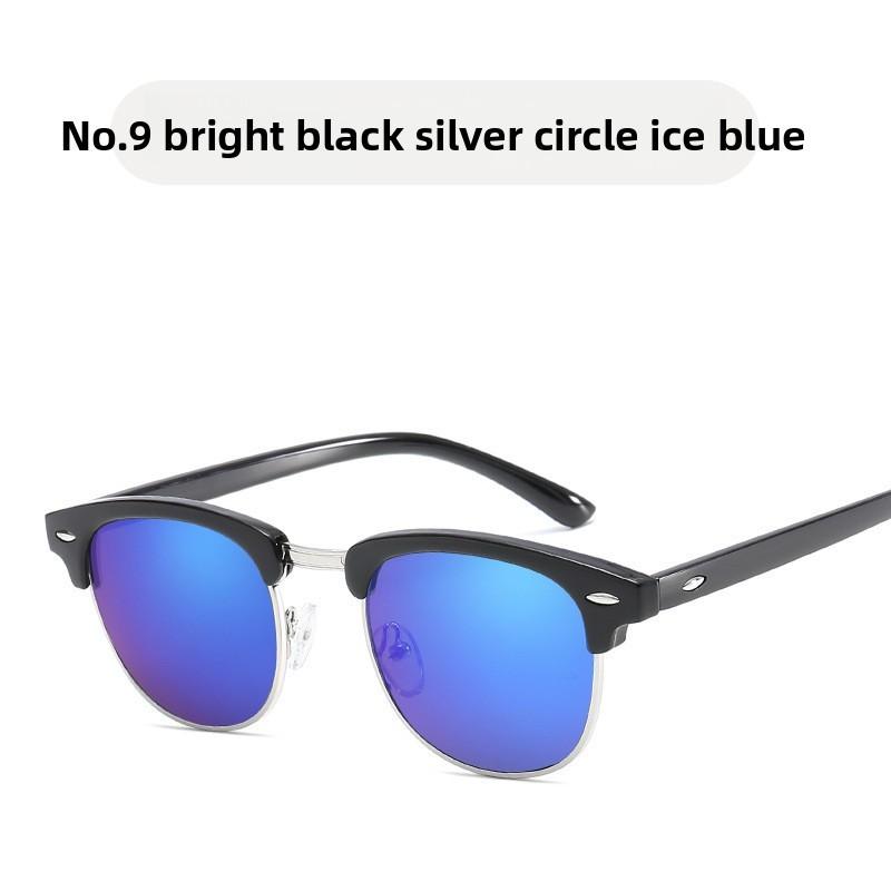 Half Frame Fishing Sunglasses With Polarized Lens For Outdoor Cycling And Men Women