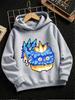 Cute Fruit Box Kids Pullover Hoodie Summer Cute Cartoon Crewneck Age 3-14