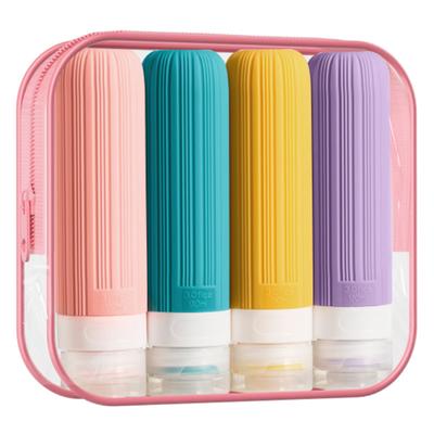 Reise-Nachfüllflaschen-Set für Lotion, Shampoo, Duschgel, Tubenabfüllung, kosmetischer leerer Flüssigkeitsbehälter, tragbares Werkzeug