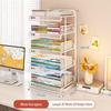 Desktop Book Organizer and Storage Rack