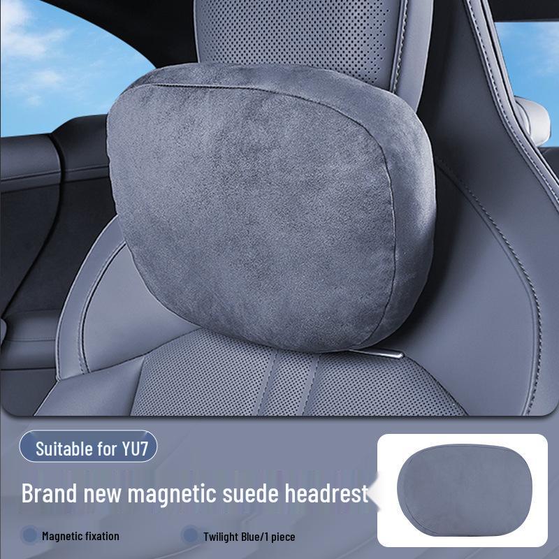 Universal All-Season Car Headrest and Lumbar Support Pillow for Xiaomi SU7/YU7