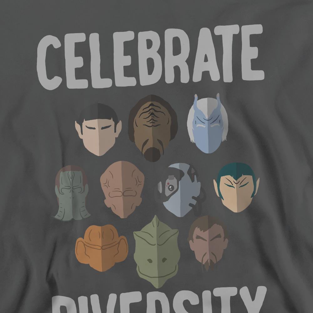 Star Trek Unisex Adult The Celebrate Diversity Sweatshirt