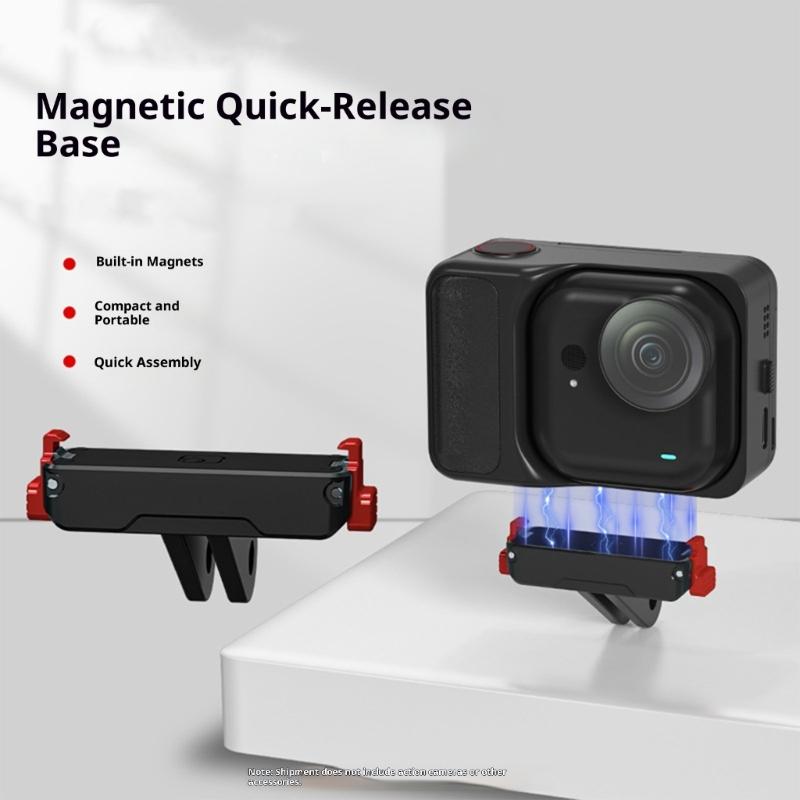 Metal Silicone Camera Clip For Sports Camera Wearable Devices Featuring Easy Installation And Lightweight Design