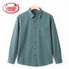 Langsaha Women's Loose-Fit Plaid Long-Sleeve Casual Shirt