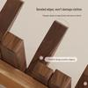Piano Key Wall-Mounted Solid Wood Coat Rack for Entryway & Bedroom