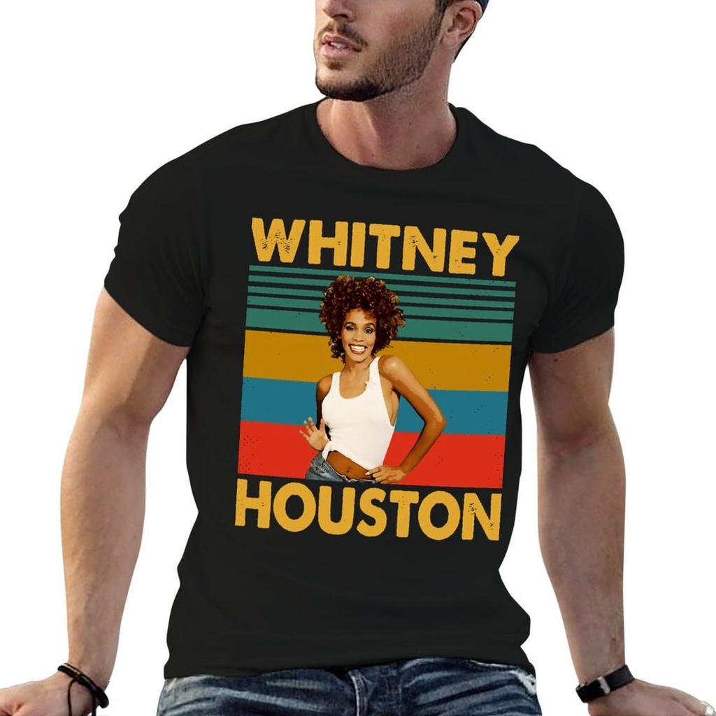 Gift Whitney For Fans T-Shirt Plus Size Simple Casual Top