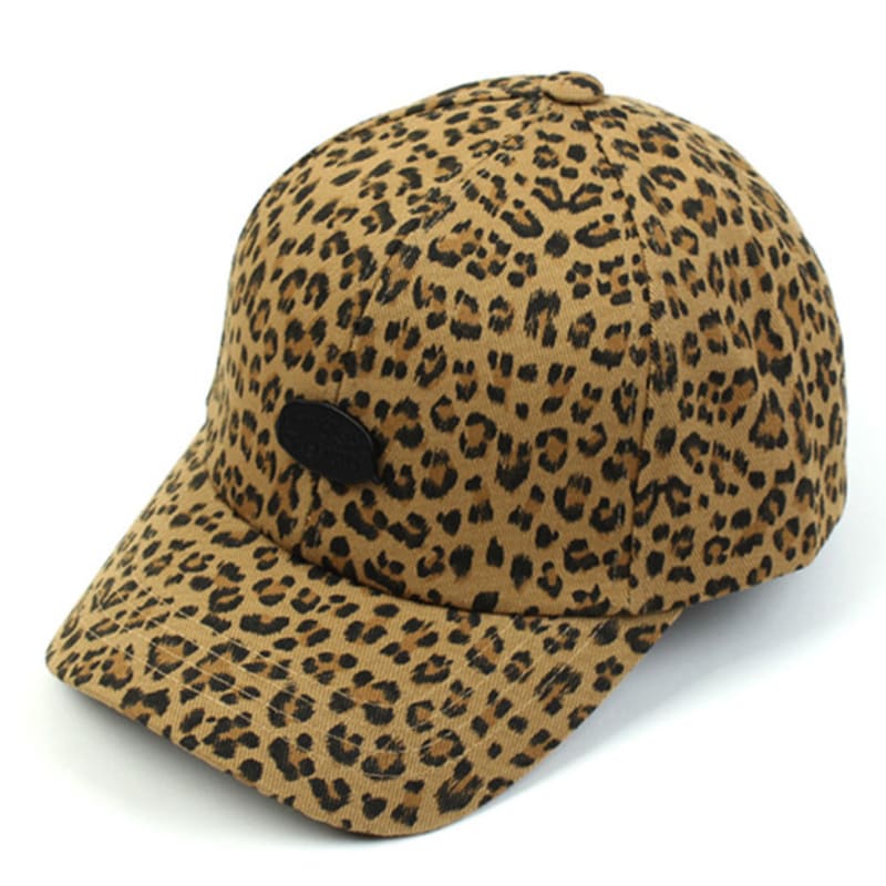 Universal chemistry Leopard CT Ballcap BK Leopard print ball Cap