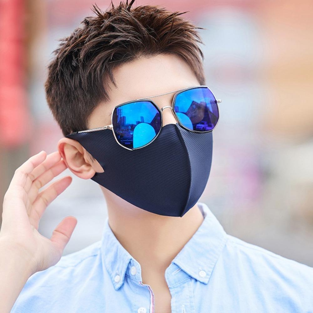 Sunscreen Face Scarf Ice Silk Mask Face Mask Face Gini Mask Traceless Face Cover  Fishing