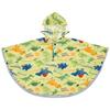 Skater Rain Poncho Raincoat for Children Dinosaur Picture Suitable Height 80-100cm Rapo2-a
