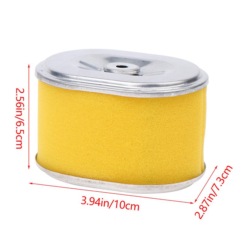 Στοιχείο φίλτρου αέρα κινητήρα βενζίνης για Gx160 168 170F Καθαριστικό αέρα κινητήρα βενζίνης Mini Tiller Αντικατάσταση φίλτρου αέρα κινητήρα