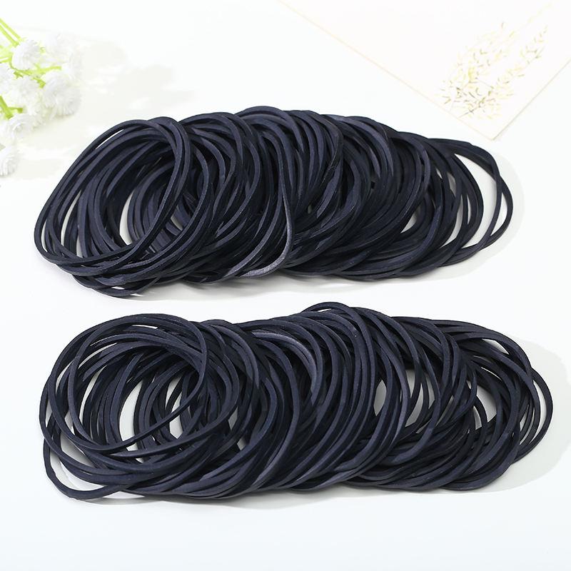 Black Rubber Band Manufacturer Strong Elastic Rubber Bands for Office School Home Office Supplies чёрный