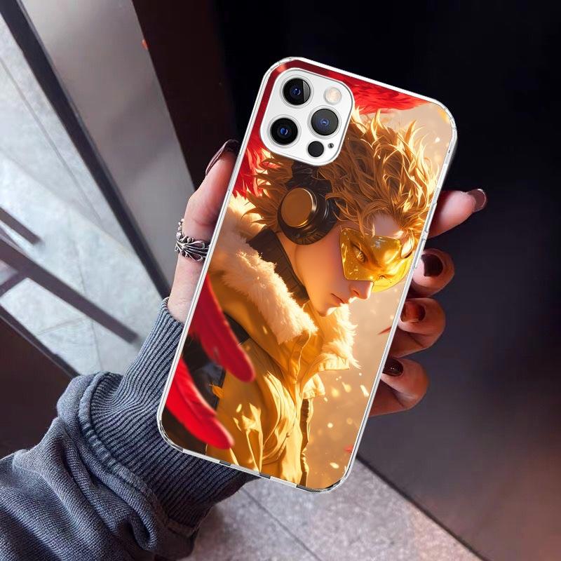 Hawks MHA My Hero A-Academy Handyhülle Für iPhone 17 Air 11 13 Mini 14 15 Plus 16 12 Pro Max 16E SE 7 8 Muster Weiche TPU Rückseite Co