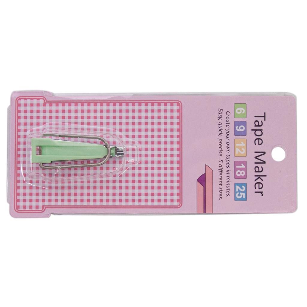 Bias Tape Maker Fabric Tape Maker Tool 6mm 9mm 12mm 18mm 25mm 5 Sizes Quilting Tool Sewing Quilting Bias Binding Maker
