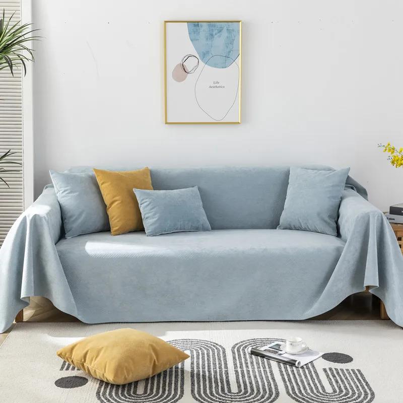 New Chenille Waterproof Sofa Cover Cloth Sofa Blanket Cover Full Universal Couch Towel Cover Dust Proof Sofa Cushion Cove