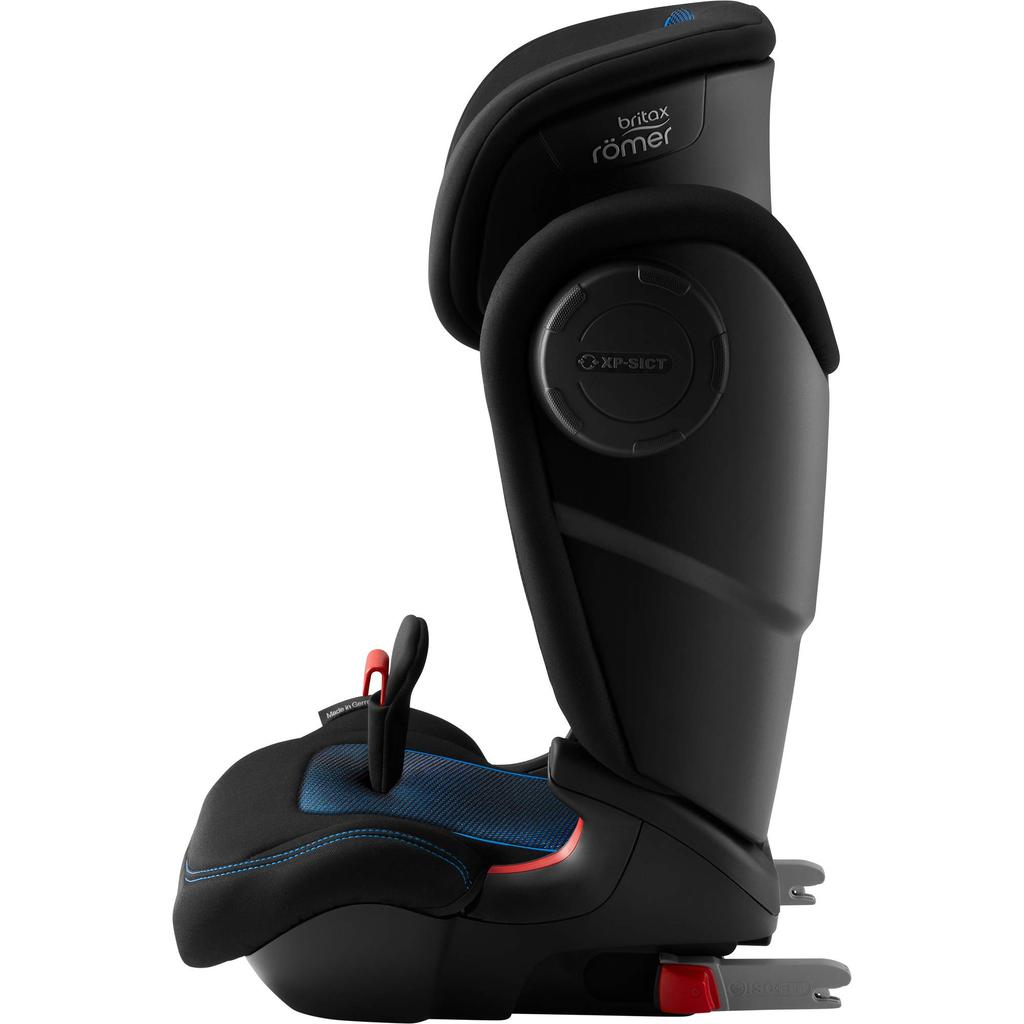 Britaxromer Kompatibel mit ISOFIX und Sicherheitsgurtfixierung KIDFIX III S Cool Flow Blue Ab 4 Jahren BRX33071 (mit Garantie)