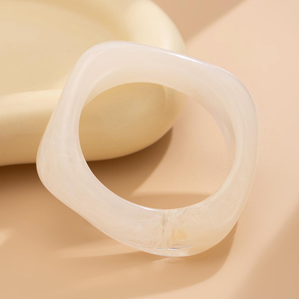 Accessories, Vintage Irregular Smudge Bracelet, Round Wide Acrylic Bracelet for Women