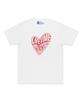 Laipeutaimkollegtibeu Big Heart Logo Short Sleeve T-Shirt White