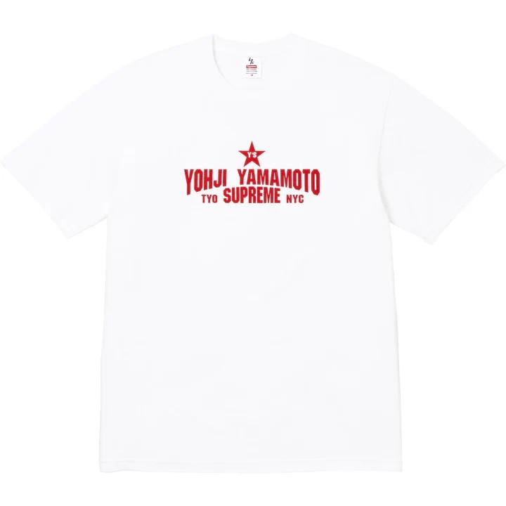 Supreme Y s by Yohji Yamamoto Star Tee White L