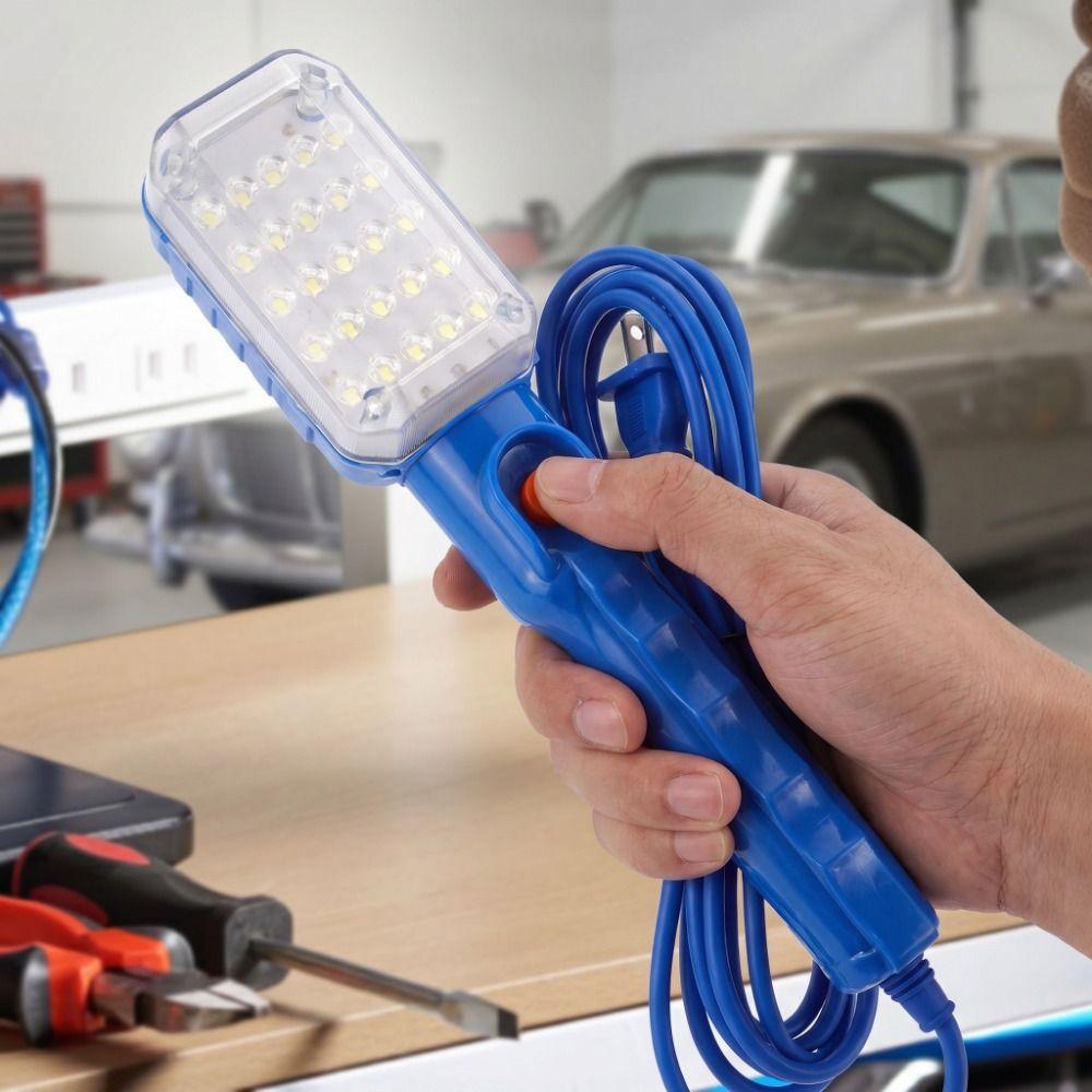 30 LED LED Work Light 220V Handheld Repair Lamp Portable Garage Work Light Car Repair