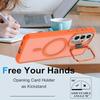 For Samsung Galaxy A34 5G Magnetic Case Foldable Kickstand Matte PC + TPU Phone Cover