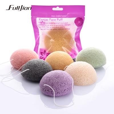Flutter Wash Plantă activă naturală Konjac Curățare Bumbac Bambus Cărbune Curățare Flapping Konjac