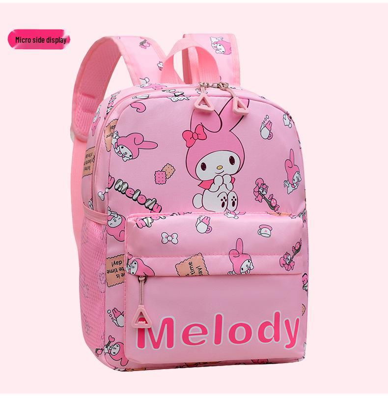 Rucsac ușor pentru fete drăguțe Kuromi pentru elevii de grădiniță și școală elementară