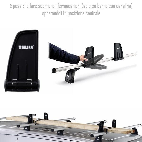 THULE Fold-Down Load Stop, 17cm, TH315