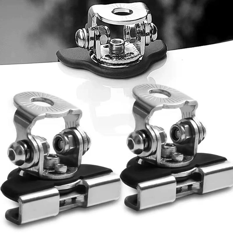 Car Mount Work Light Spotlight Bracket Clamp Pillar Universal Auto Accessories Rotatable Hood Offroad Led Work Light Bar Holder