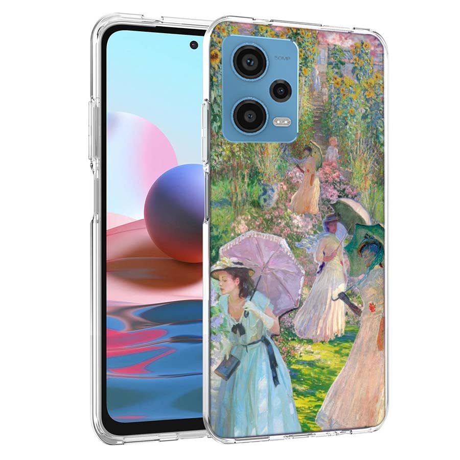 

Claude Monet Art Phone Case For Redmi Note 13 12 14 15 Pro Plus 13R 11 11T 11E 11S 10 Pro 10S 9 9S Cover Cell Clear TPU Capa Cas Note 14 Pro Plus