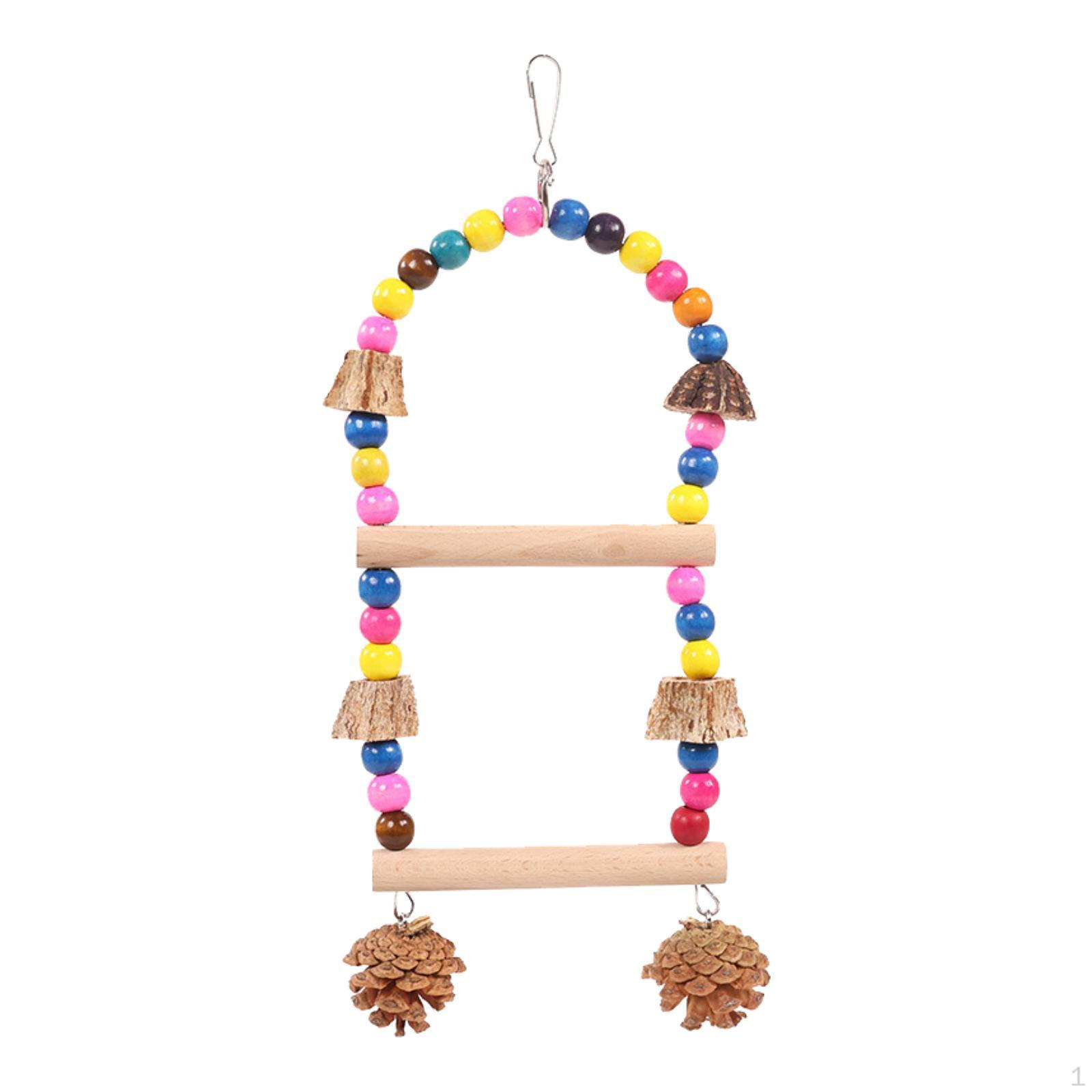

Bird Toy Grinding Claws Hanging Clip Chew for Finches Cockatiel Lovebird