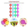 24Pcs Foldable Flying Disc Toy Assorted Color Perfect For Summer Party Birthday Christmas New Year