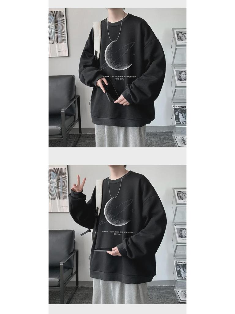 Men's Trendy Long-Sleeve Sweatshirt 2023 - Lightweight Spring/Autumn Inner Layer T-Shirt