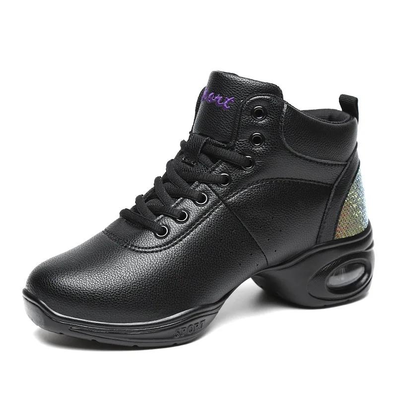 

Women Dancing Boots Jazz Dance Shoes High Quality Soft Women s Ballroom Modern Dancing Shoes Ladies Dance Sports Boots 35 чёрный
