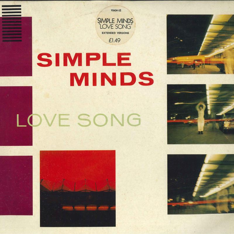 

12inch Record SIMPLE MINDS Love Song This Earth That You Wal VS43412 VIRGIN 1981 UK Rock Used