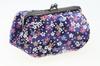 Watona Chirimen Cosmetic Width Star Cherry Blossom Pouch, 10cm-12cm [Mini 3.5 Sun] (13 Design)