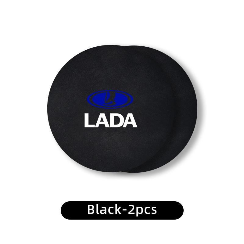 2PCS Car Coaster Cup Holder Anti-slip Accessories For Lada Vesta Niva Samara Kalina Largus Priora Xray Granta NN99