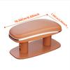 SEAMETAL Universal Car Door Armrest Pad Adjustable Height Relieve Arm Fatigue PU Leather Surface Easy Installation Car Armrest