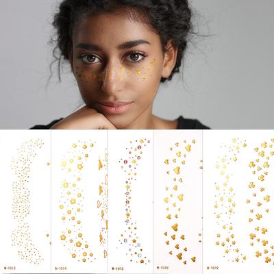 Beauty Sticker Tattoo Sticker Cartoon Waterproof Bronzing Freckle Tattoo Sticker